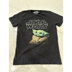 Star Wars Grogu T-Shirt Mens EXTRA LARGE The Mandalorian Charcoal Retro TEE